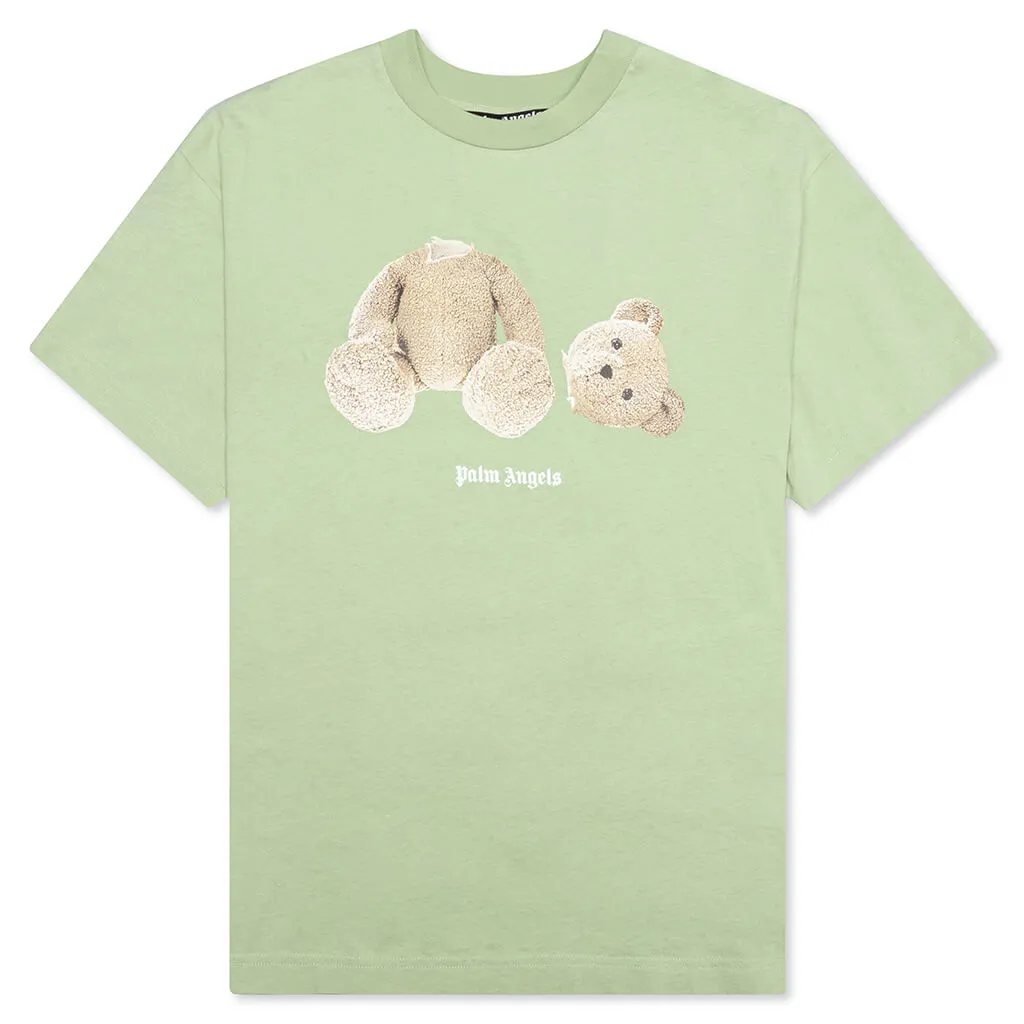 PA Bear Classic Tee - Mint/Brown